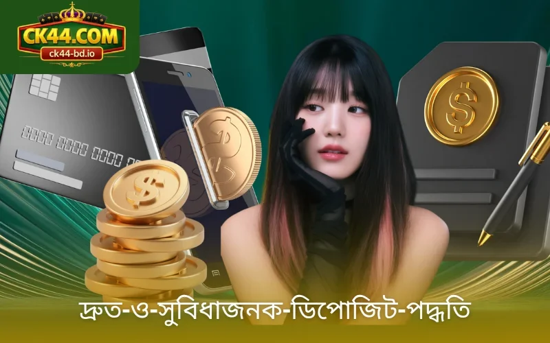 দ্রুত ও সুবিধাজনক ডিপোজিট পদ্ধতি