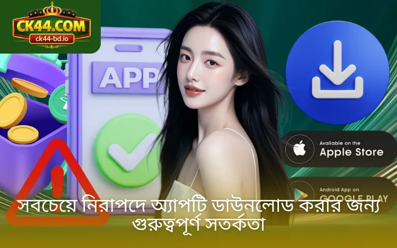 সবচেয়ে নিরাপদে অ্যাপটি ডাউনলোড করার জন্য গুরুত্বপূর্ণ সতর্কতা