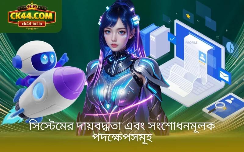 সিস্টেমের দায়বদ্ধতা এবং সংশোধনমূলক পদক্ষেপসমূহ
